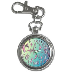 Pink Yes Bacground Key Chain Watches by nateshop