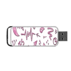 Pink Portable Usb Flash (two Sides) by nateshop