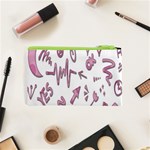 Pink Cosmetic Bag (XS) Back