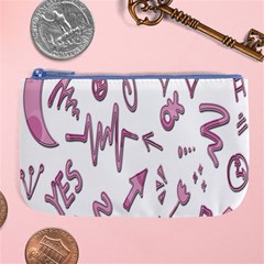 Pink Large Coin Purse by nateshop