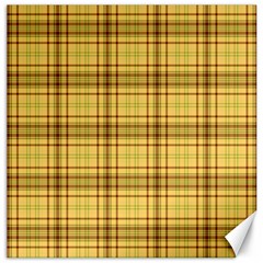 Plaid Canvas 12  X 12  by nateshop