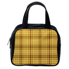 Plaid Classic Handbag (one Side) by nateshop