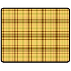 Plaid Fleece Blanket (medium)  by nateshop