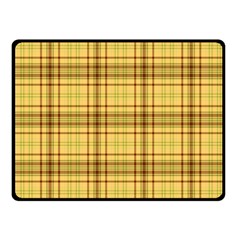 Plaid Fleece Blanket (small) by nateshop