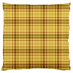 Plaid Large Cushion Case (two Sides) by nateshop