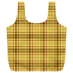 Plaid Full Print Recycle Bag (xl) by nateshop