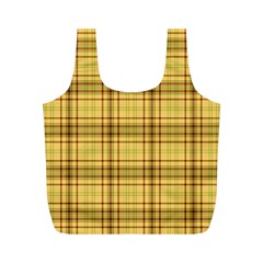 Plaid Full Print Recycle Bag (m)