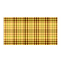 Plaid Satin Wrap 35  X 70  by nateshop