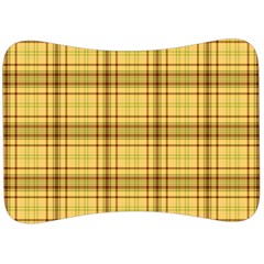 Plaid Velour Seat Head Rest Cushion by nateshop