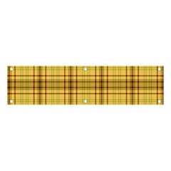 Plaid Banner And Sign 4  X 1  by nateshop