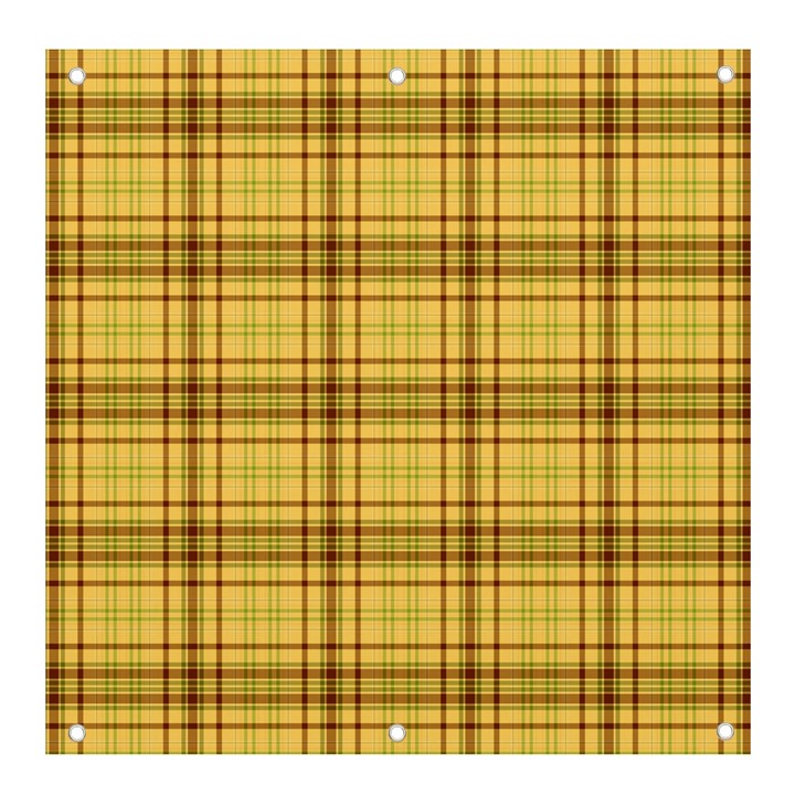 Plaid Banner and Sign 4  x 4 