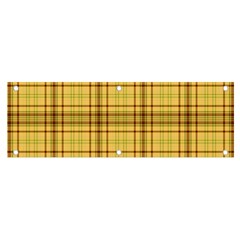 Plaid Banner And Sign 6  X 2 