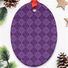 Purple Ornament (oval) by nateshop