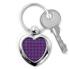 Purple Key Chain (heart) by nateshop