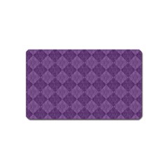 Purple Magnet (name Card) by nateshop