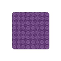 Purple Square Magnet by nateshop