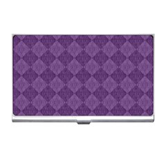 Purple Business Card Holder by nateshop