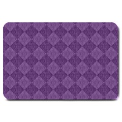 Purple Large Doormat  by nateshop