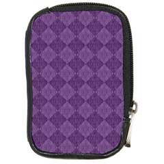 Purple Compact Camera Leather Case by nateshop