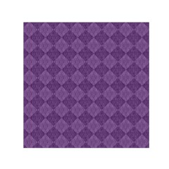 Purple Square Satin Scarf (30  X 30 ) by nateshop