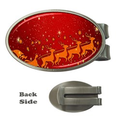 Santa Money Clips (oval)  by nateshop