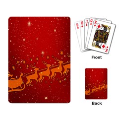 Santa Playing Cards Single Design (rectangle) by nateshop