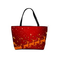 Santa Classic Shoulder Handbag by nateshop