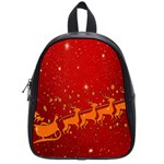 Santa School Bag (Small) Front