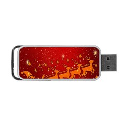 Santa Portable Usb Flash (two Sides) by nateshop