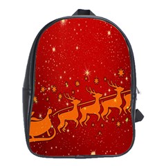 Santa School Bag (xl) by nateshop