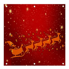 Santa Banner And Sign 4  X 4  by nateshop