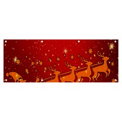 Santa Banner And Sign 8  X 3  by nateshop