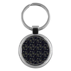 Seamless-pattern Key Chain (round) by nateshop