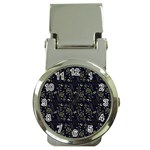 Seamless-pattern Money Clip Watches Front