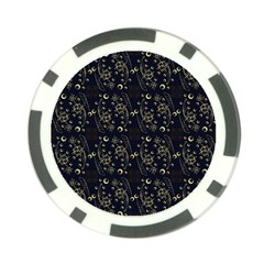 Seamless-pattern Poker Chip Card Guard by nateshop