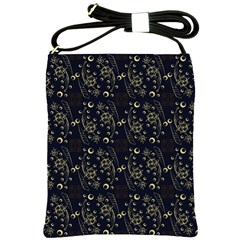 Seamless-pattern Shoulder Sling Bag by nateshop