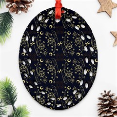 Seamless-pattern Ornament (oval Filigree) by nateshop