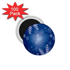 Snowflakes 1 75  Magnets (100 Pack)  by nateshop