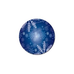 Snowflakes Golf Ball Marker (4 Pack) by nateshop