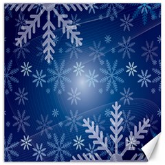 Snowflakes Canvas 16  X 16  by nateshop