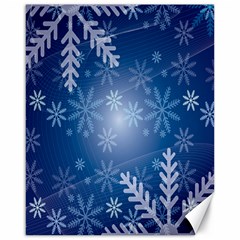 Snowflakes Canvas 16  X 20  by nateshop