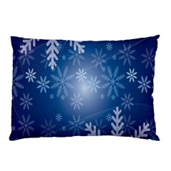 Snowflakes Pillow Case by nateshop