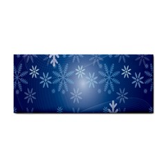 Snowflakes Hand Towel by nateshop