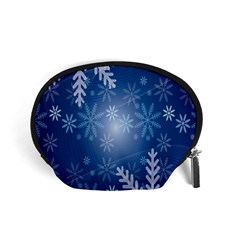 Snowflakes Accessory Pouch (small) by nateshop