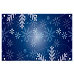 Snowflakes Banner and Sign 6  x 4  Front