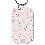 Space Dog Tag (One Side) Front