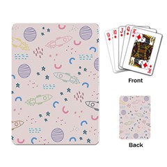 Space Playing Cards Single Design (rectangle)