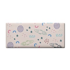 Space Hand Towel by nateshop