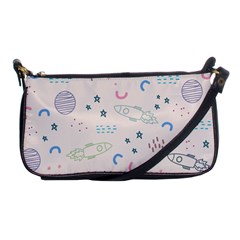 Space Shoulder Clutch Bag by nateshop