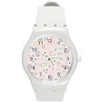 Space Round Plastic Sport Watch (M) Front